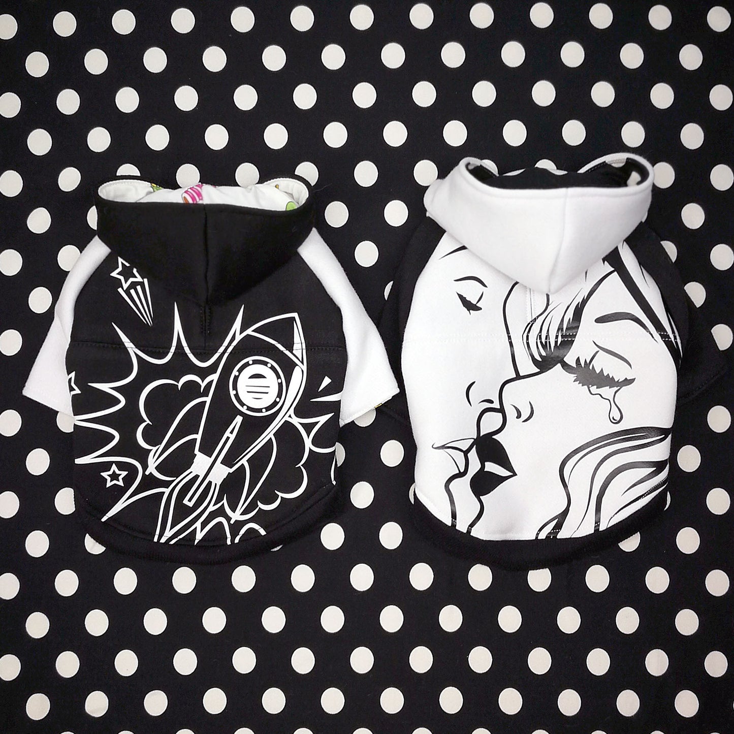 Blouson Pop Art, pour chien