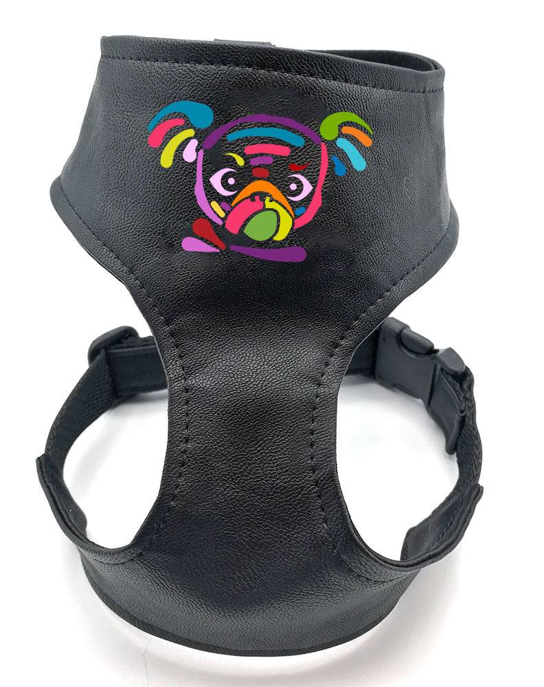 Harnais pour chien en simili cuir