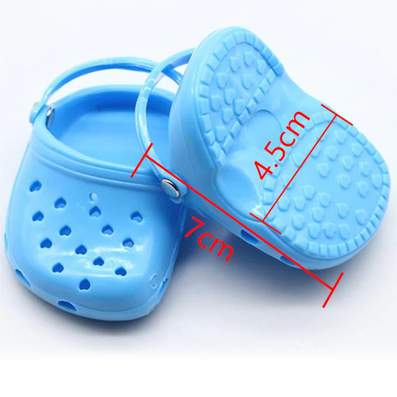 Sabots style Crocs, en plastique, pour chien