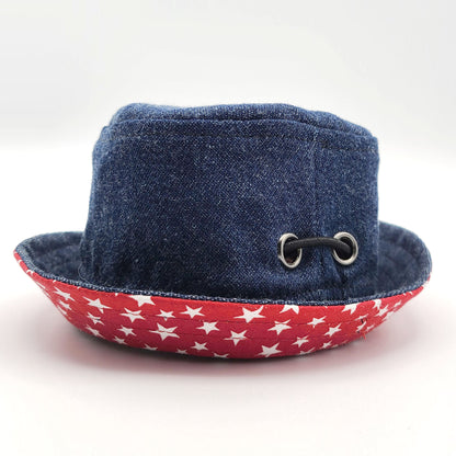 Bonnet Guilligan en jeans, pour chien