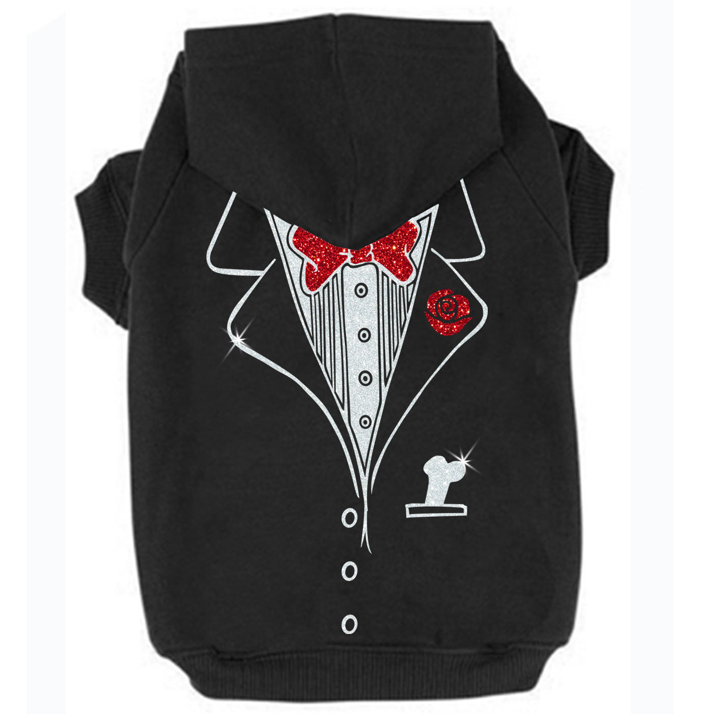 Tuxedo, t-shirt pour chien