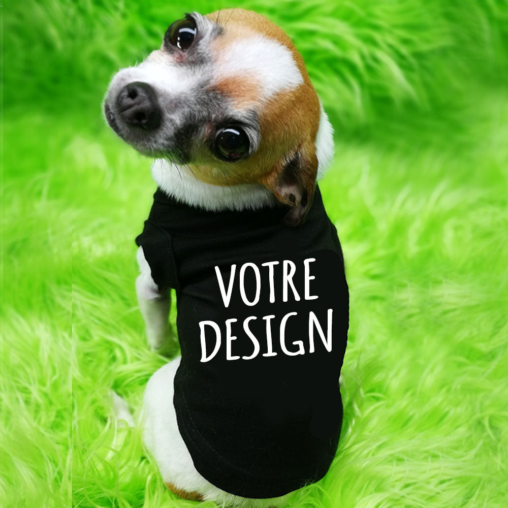 T-Shirt personnalisé pour chien et chat