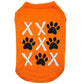 Amour XOXO, t-shirt pour chien