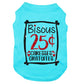 Bisous 25 sous, t-shirt pour chien