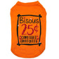 Bisous 25 sous, t-shirt pour chien