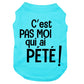 C'est pas moi qui ai pété, t-shirt pour chien