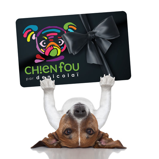 Carte-cadeau Chien Fou