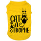 Cat-a-strophe, t-shirt pour chat