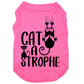 Cat-a-strophe, t-shirt pour chat