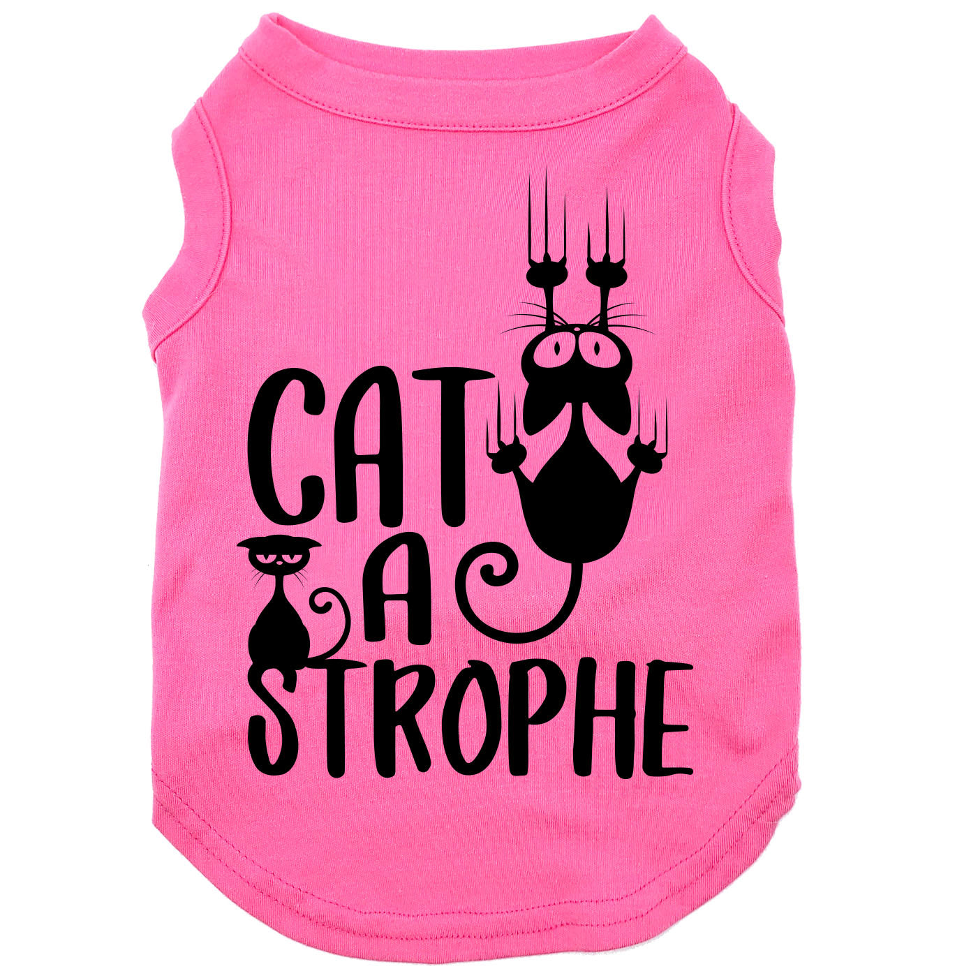 Cat-a-strophe, t-shirt pour chat