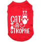 Cat-a-strophe, t-shirt pour chat
