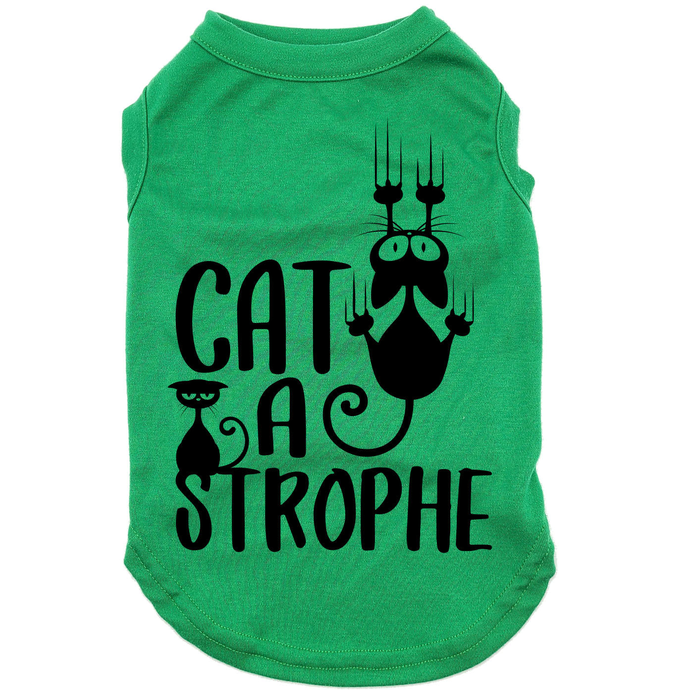 Cat-a-strophe, t-shirt pour chat