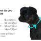 Collier de perles pendentif beigne, pour chien