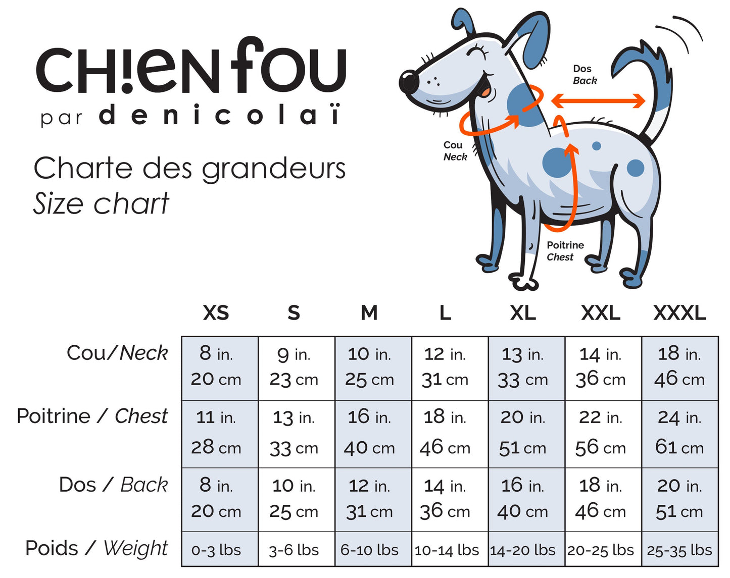 Bisous gratuits, t-shirt pour chien