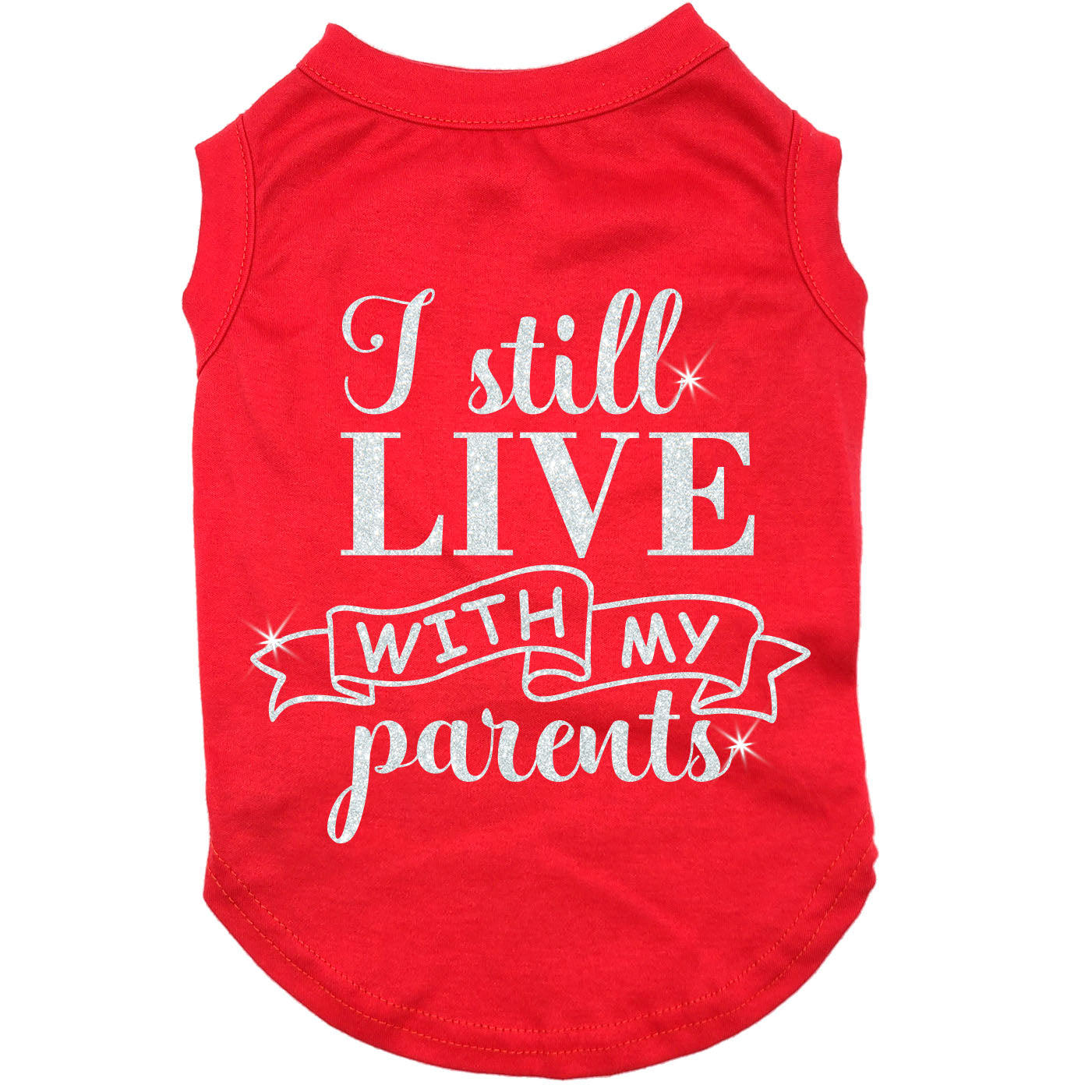 I still live with my parents, dog t-shirt