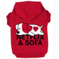 Netflix et sofa, t-shirt pour chien