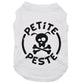 Petite peste, t-shirt pour chien