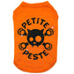 Petite peste, t-shirt pour chat