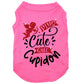 Plus cute que Cupidon, t-shirt pour chien