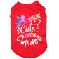 Plus cute que Cupidon, t-shirt pour chien