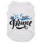 Petit prince, t-shirt pour chien