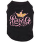 Princesse, t-shirt pour chien
