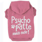 Psycho-patte mais cute, t-shirt pour chien