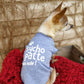 Psycho-patte mais cute, t-shirt pour chien