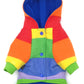 Blouson arc-en-ciel, pour chien