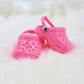 Sabots style Crocs, en plastique, pour chien