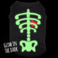 Squelette, Glow in the dark, t-shirt pour chien