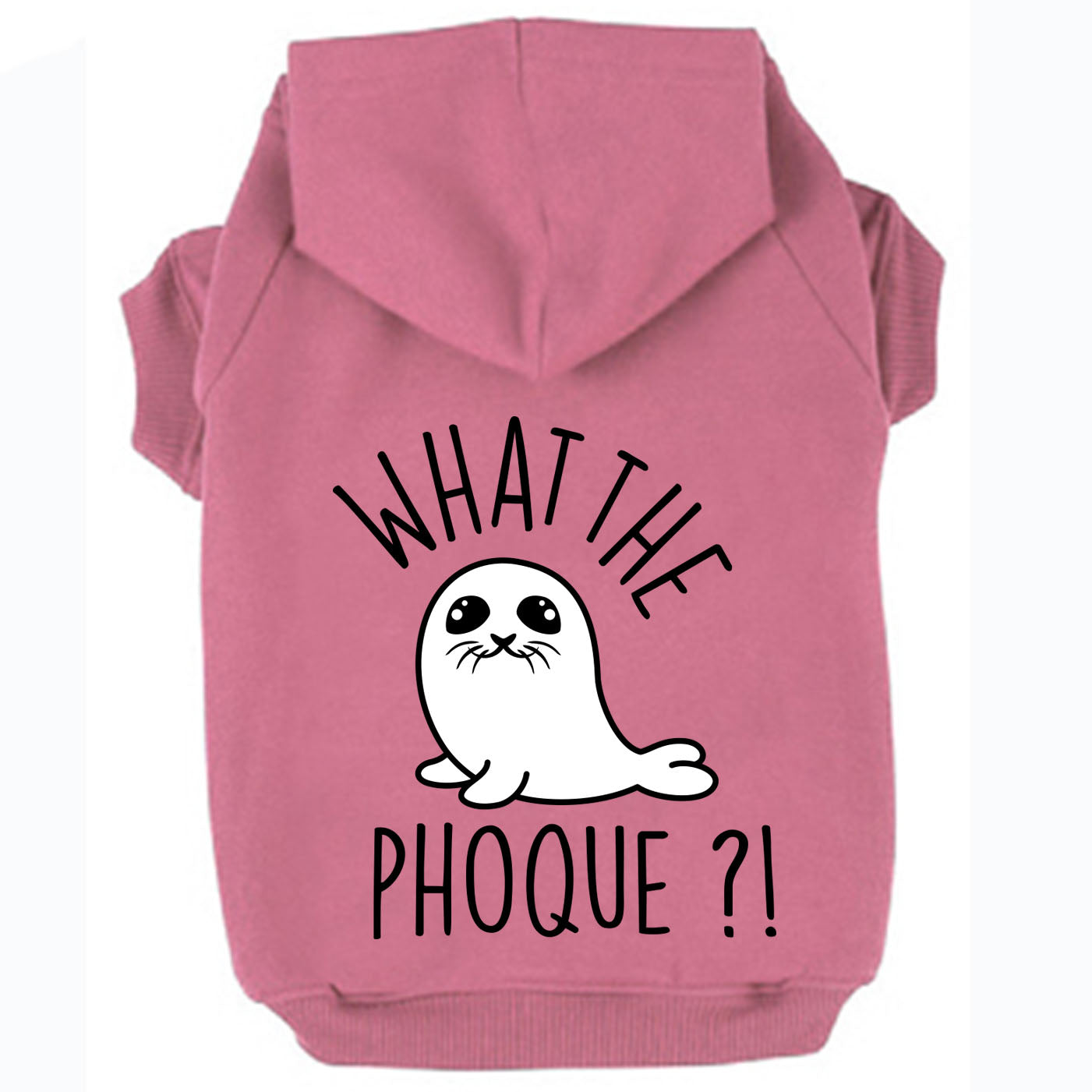 What the phoque, t-shirt pour chien